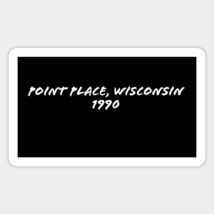 Hello, Wisconsin! 90's Magnet